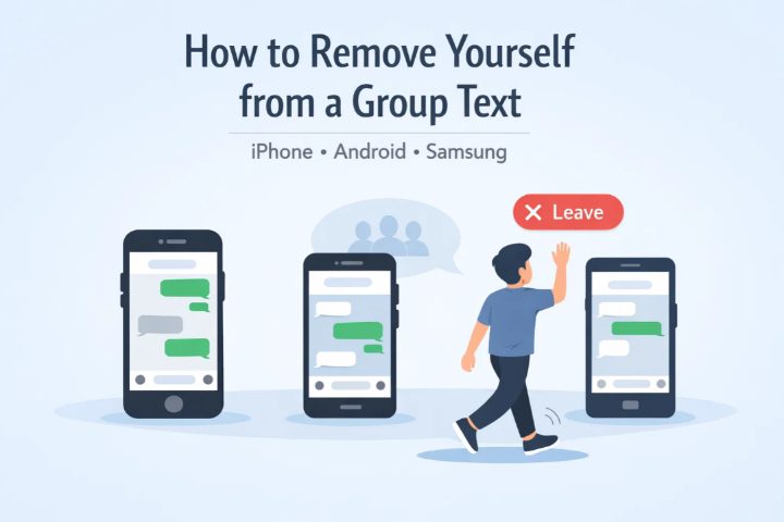 How to remove yourself from a group text on iPhone, Android & Samsung