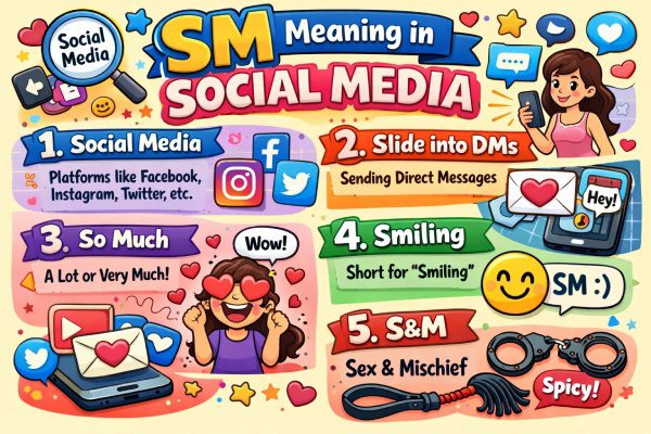 SM meaning in social media