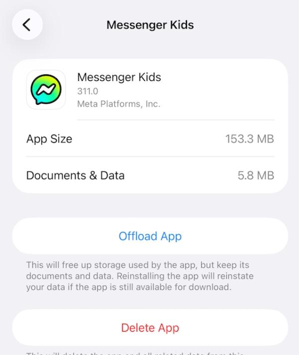 Εκφόρτωση εφαρμογής