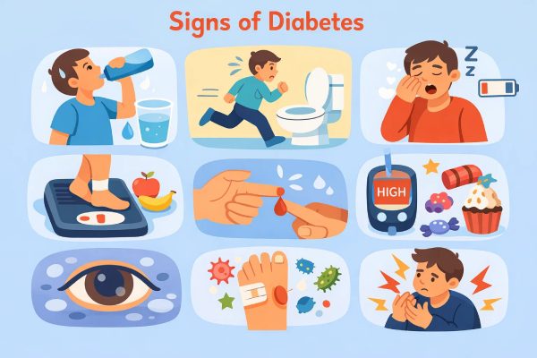 Recognizing the early signs of diabetes in kids and adults