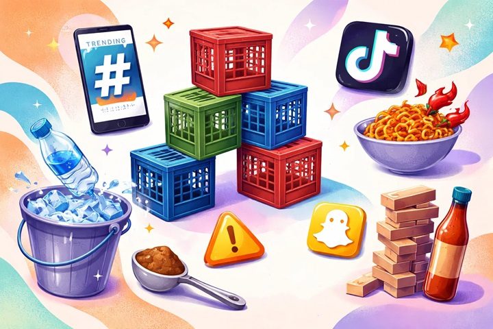 Beyond milk crate challenge: Viral challenges parents should know