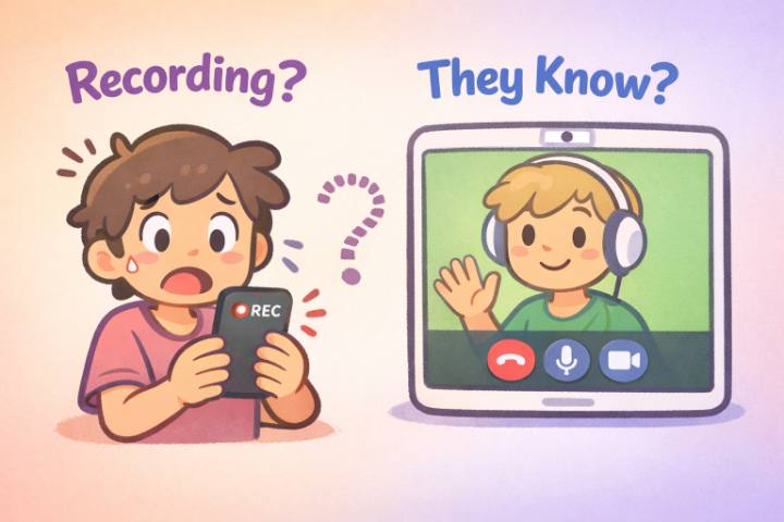 Kann jemand die aufnahme bei FaceTime sehen?