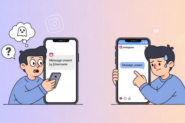 Does Instagram notify when you unsend a message