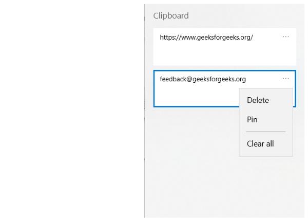 Come visualizzare e copiare la cronologia degli appunti di Windows Come visualizzare e copiare la cronologia degli appunti di Windows