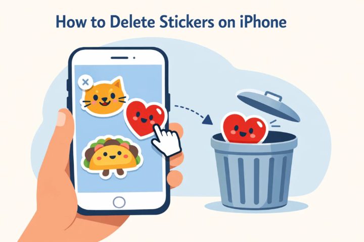Free up space: easy guide on how to delete stickers on iPhone