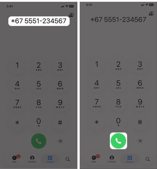 วิธีโทรออกโดยไม่แสดงหมายเลขผู้โทร?