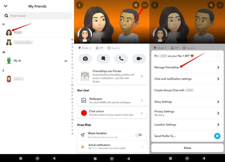 manage-friendship-snapchat manage friendship snapchat