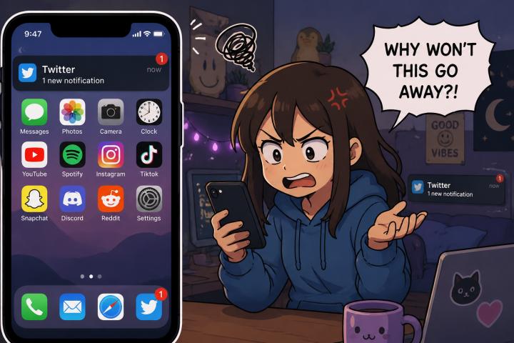 Thông báo Twitter không biến mất: Nguyên nhân và cách khắc phục