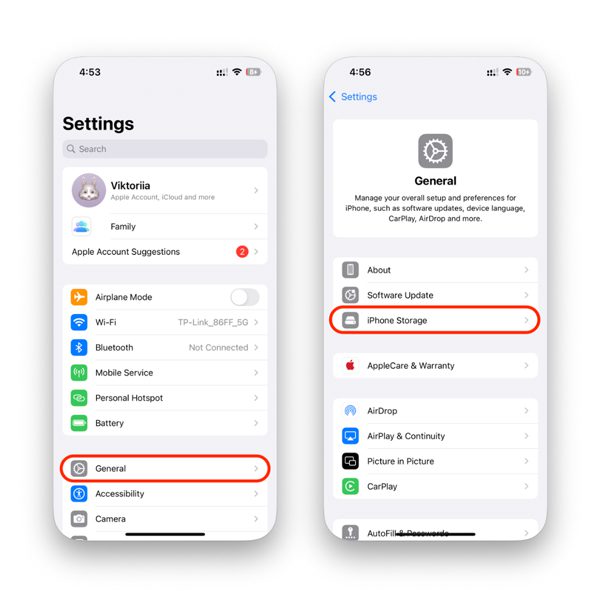 How to clear app cache on iPhone