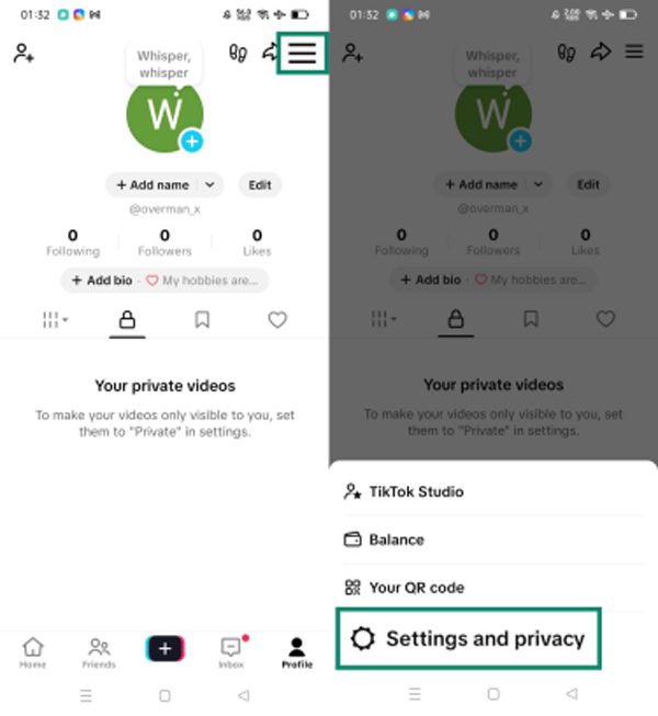 clear TikTok cache on iPhone