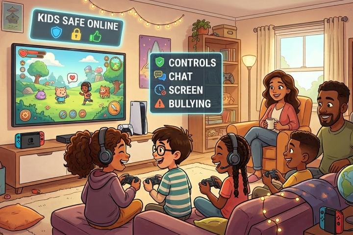 How parents can keep kids safe while playing online video games