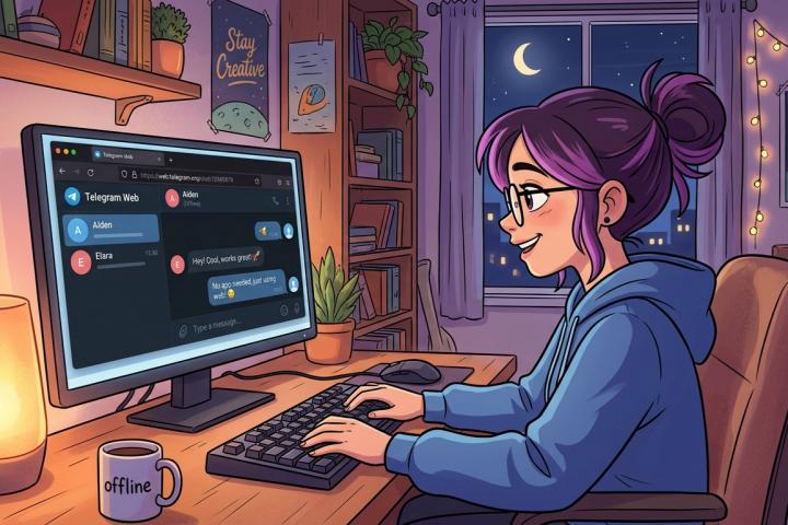 How to talk to someone on Telegram without Telegram
