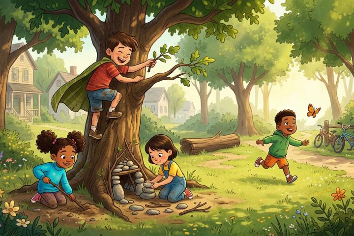 Cosa ne pensi dei bambini che giocano fuori senza supervisione?