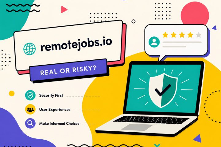 Is remotejobs.io legit: Balanced safety and user review