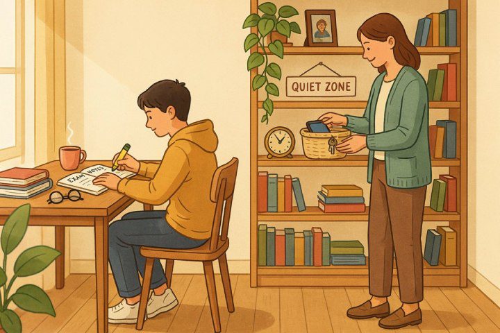 Exam season phone rules for students