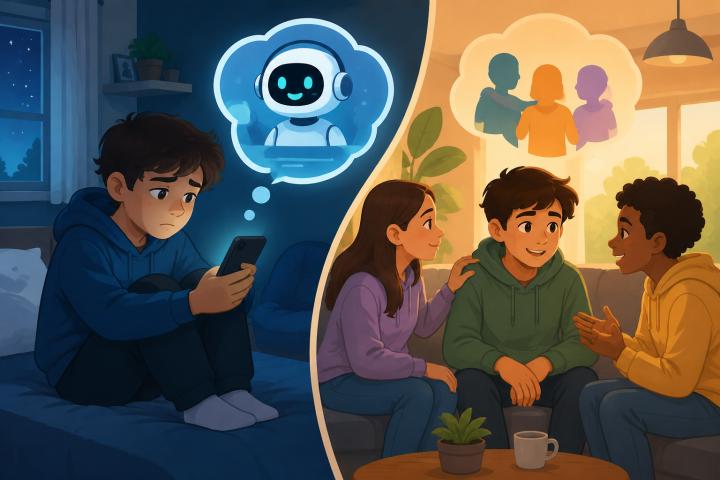 Should teens use AI chatbots for emotional support