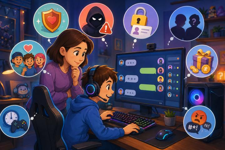 What parents should check in their child’s gaming chats
