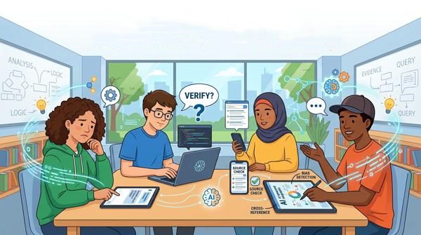 use AI with critical thinking