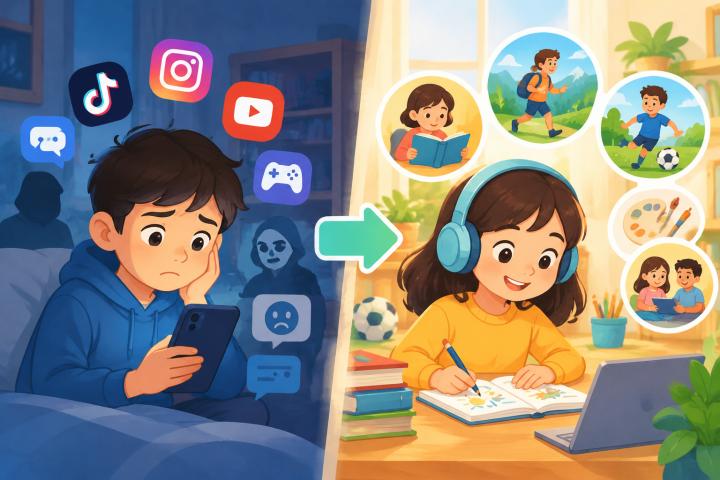 Is there a safer alternative to the Internet and social media for kids