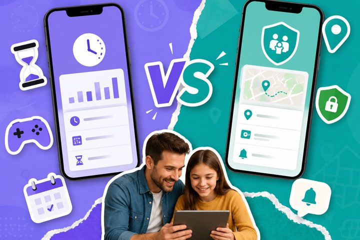 Screen Time Labs vs FlashGet Kids: Which parental control app is better