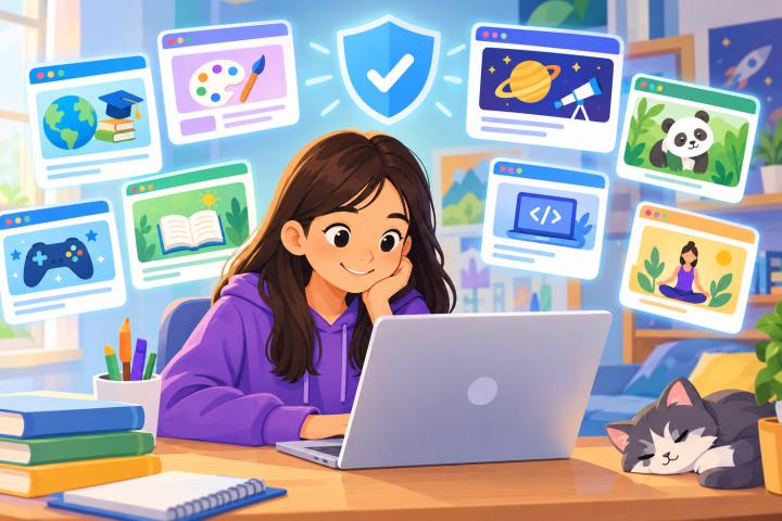 What websites are safe: Build curated kid-safe websites for tweens