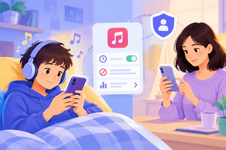 Can parental controls help manage Apple Music on a child’s iPhone