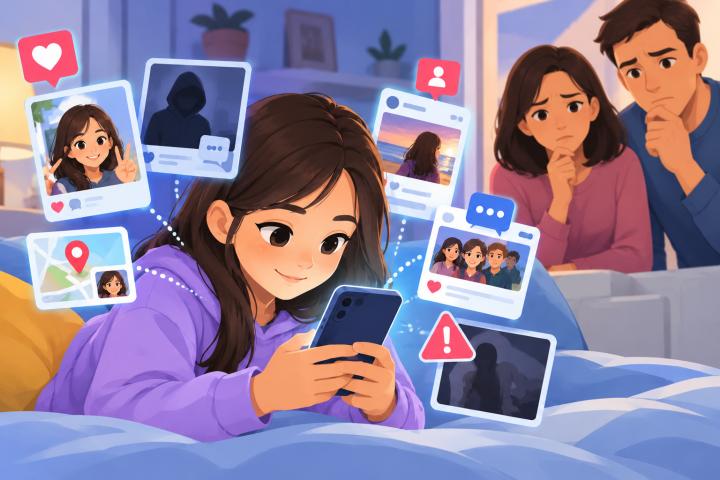 Child’s face on social media: The risks parents should know