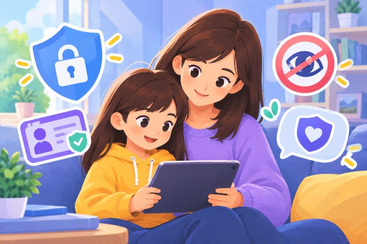 How can parents balance online safety and kids' privacy